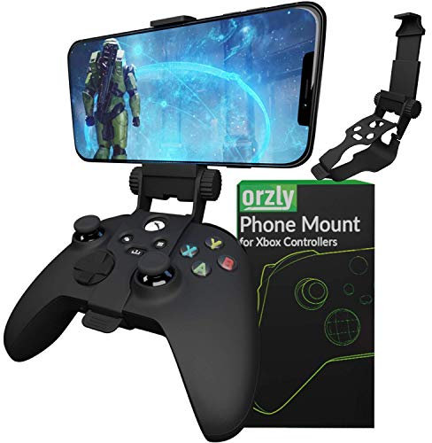 Clip de jeu mobile pour manette , support de téléphone réglable compatible avec Xbox Series X|S, Xbox One/One S/One X - Carbon Noir