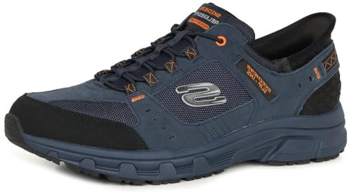 Skechers Men's Oak Canyon Consistent Winner Hiking Shoe, Navy, 43 EU
