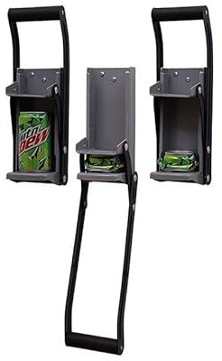 Máquina de reciclaje de latas grandes de 16oz y 500ml, trituradora de tarros, prensa montada en la pared, abrebotellas de cerveza Fácil de usar para profesionales y principiantes