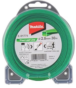 Makita E-01775 Nylonfaden für Motorsense, spiralförmig, Durchmesser 2 mm, 30 ml
