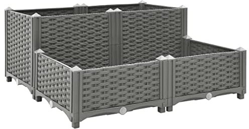 Bancal alto 80 x 80 x 38 cm polipropileno, 153301