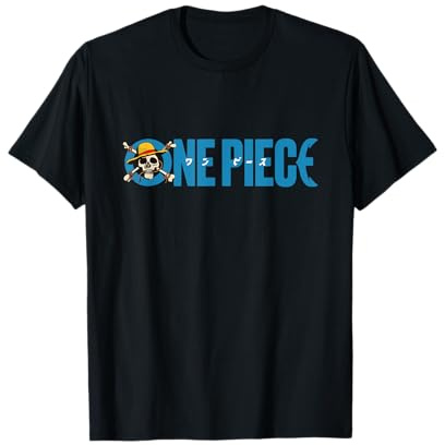 One Piece Strohhut Schädel Grafik Anime T-Shirt