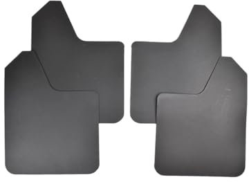 PRFGSGVBV Parafango Ruota per R&am per ProMaster Wide Racing Rally Car Paraspruzzi 15 X 11.5 Paraspruzzi Parafanghi Parafanghi 4 Pezzi Paraspruzzi(4pcs-Set Black)