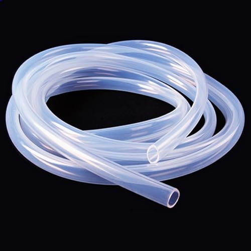 Hochtemperatur-Silikonschlauch, 5 Meter Flüssigsilikonschlauch, vielseitiges Silikonkautschukrohr for Automatisierungsmaschinen for Tropfen(25x 31mm)