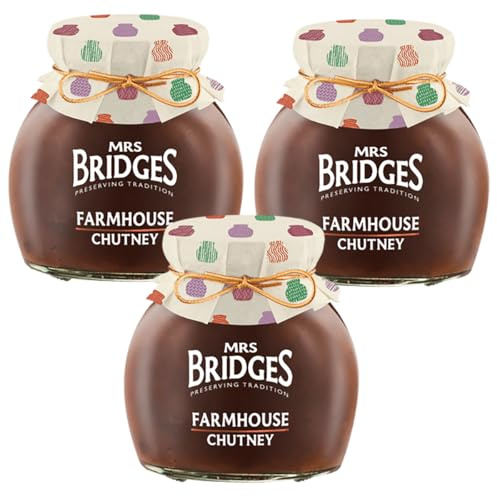Mrs Bridges - Farmhouse Chutney - 300g - Pack of 3
