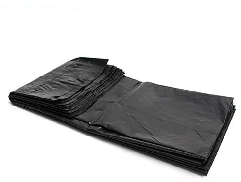 Schwarze Gummi-Gartenteichfolie für kleine Teiche und Koiteiche, einfach zu verlegen, langlebig, wasserdichte Membran (3 x 3 m)