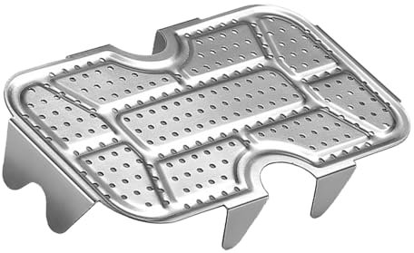 Camping Comrade Rack - Steam Rack Cooking Tools, Portable Steam Insert | Stainless Steel Grill Tray for Campfire Meals, Folding Steamer, Steamer, Accessory