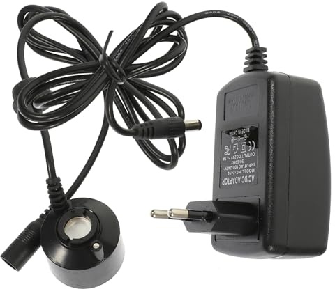 INOOMP Generador de Niebla Ultrasónico Mini 3,6 Cm X 16 Mm sin Luz, Accesorio para Peceras y Estanques, Compatible Voltaje Ac220, Adecuado para Decoración de Jardín y Fuentes de Agua