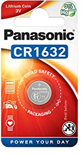 Panasonic CR1632 Lithium Knopfzellen Batterie