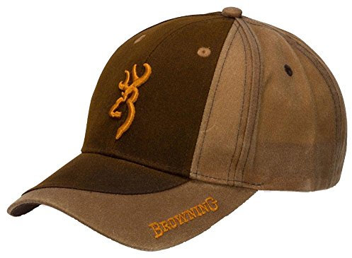 Browning Cap, Bonnet ciré Bicolore, Marron foncé, Taille Unique Mixte