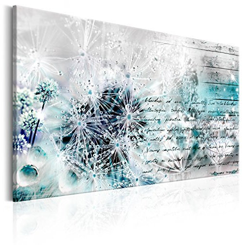 murando - Wandbilder XXL Pusteblume 120x80 cm Vlies Leinwandbild 1 Teilig Kunstdruck modern Wandbilder XXL Wanddekoration Design Wand Bild - Blumen Abstrakt f-C-0173-b-c
