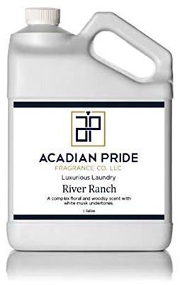 ACADIAN PRIDE FRAGRANCE CO Luxurious Wash Laundry Detergent (River Ranch) 1 Quart/32 oz