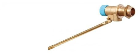 RUBINETTO GALLEGGIANTE bassa pressione 1 VALVOLA OTTONE ASTA 260mm FARG 521/4.1