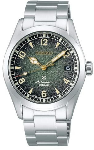 Seiko Alpinist Prospex SPB155J1 Automatic Watch with Steel Bracelet