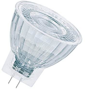 OSRAM Riflettori LED a basso voltaggio MR11 con attacco retrofit GU4 |risparmio energetico, bianco freddo, ricambio da 20 W, angolo di emissione 36° | PARATHOM MR11 12V 20 36° 2.5W/4000K GU4