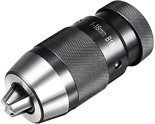LARRO B10 B12 B16 B18 B22 Selbstspannendes Bohrfutter Schnellspannbohrfutter Selbstspannende CNC-Bearbeitungswerkzeuge mit automatischer Verriegelung (Size : B16(1-13MM))