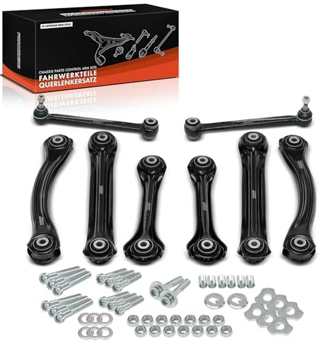 Frankberg Querlenker Satz 8-Teilig 2103503806 | Kompatibel mit C-Klasse W202, E-Klasse W124, CLK C208, CLK Cabriolet A208, C-Klasse T-Model S202, Cabriolet A124