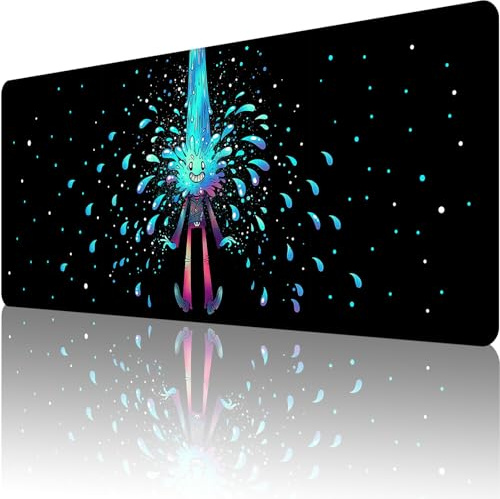 GLANDOTU Mouse Pad/Gaming Mouse Pad/Mouse Mats for Desk/Large Mouse Pad 600x300x3 mm/XL Mousepad,Stitched Edges Anti-Slip Waterproof Rubber Base Mouse Mat,improved precision and speed -Small Monster