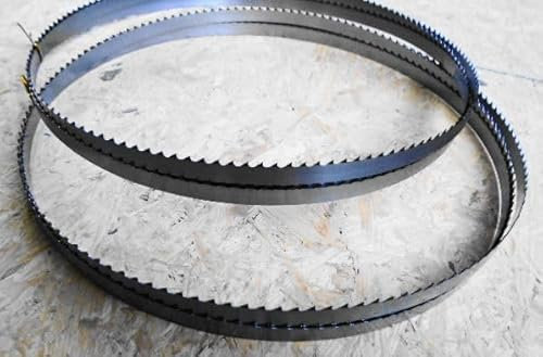 Lot de 3 lames de scie à ruban 6mm,10mm et 12mm réaffûtables fabriqué en France 2120mm longues