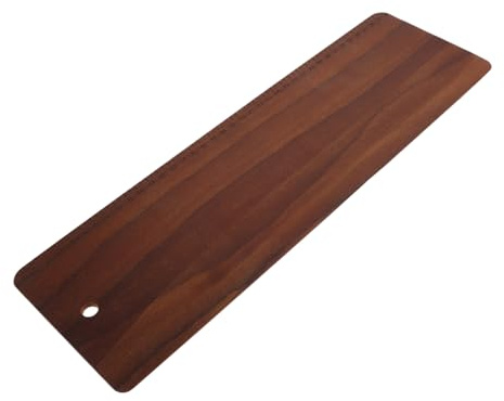 CONGARTENO Vassoio Legno Per Cucina Trasferimento Facile e Veloce Di Impasti Vassoio Decorativo Per Formaggio e Snack Faggio Carbonizzato Design Efficiente Con Misurazioni Integrate