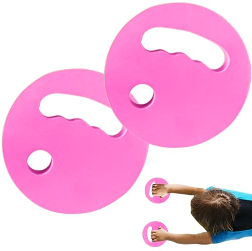 Aqua Disc Erwachsene Kinder, 1 Paar Schwimmscheiben, Trainingsscheiben Aerobic Aquagymnastik, Wasser Paddel Training im Pool, Eva Floating Aquas Training Disc, Aqua Fitness Zubehör