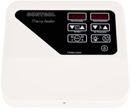3-9KW Saunasteuergerät, Sauna Digital Controller, Saunaofen Digital Controller, 220-240V Externe Sauna Steuerung Controller, Dampfgenerator für Heimsauna, für Saunas, Bäder, Spas, Fitnesszentren