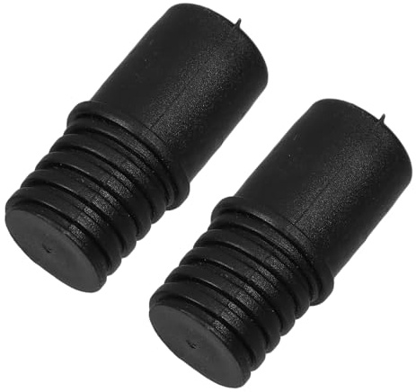 NOLITOY Gewindeadapter 22mm Gewindegriffspitzen für Besenstiele aus Kunststoff 2 Stück Einfache Installation Vielseitig Kompatibel für Haushaltsreinigungsaufgaben