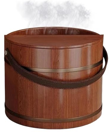 Bassin de Bain de Pieds Massage avec Esthétique | Bassin De Bain De Pied En Bois Pour Maison Salle De Bain Chambre Appartement Spa Centre De