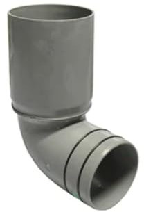 Valsir CURVA WC PROLUNGATA IN PP CON GUARNIZIONE - Diam. 110/100