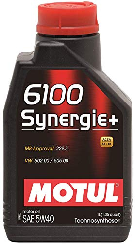 Motul 103728 Motoröl 6100 Synergie+ 5W-40, 1 L
