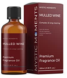 Mystic Moments | Glühweinduft Öl - 100 ml - perfekt für Seifen, Kerzen, Badebomben, Ölbrenner, Diffusoren und Haut- und Haarpflegegegenstände, Braun