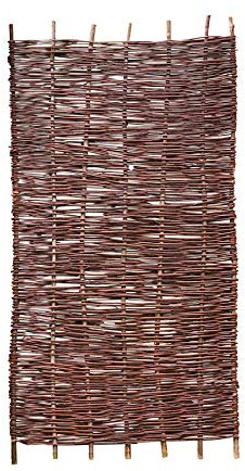 Weidenprofi Sichtschutz, Weidenzaun Modell Natur, Flechtzaun aus Weide, Größe (BxH): 90 x 180 cm