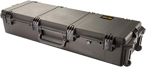 PELI Storm IM3220 Langer Transportkoffer für Stative und Waffenausrüstung, Wasser- und Staubdicht, 86L Volumen, Ohne Schaum, Schwarz