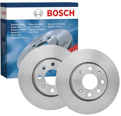 Discos de Freno Bosch Delanteros BD1090-257 mm - 1 Juego de 2 Discos