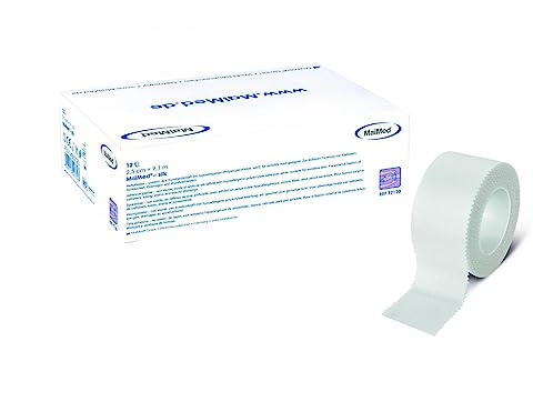 MaiMed Silk rullplåster häftplåster 24 rullar (1,25 cm c 9,1 m)