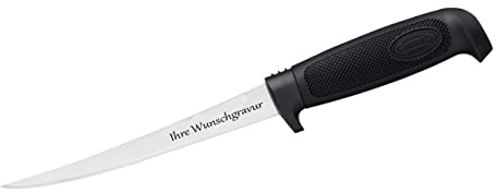 Marttiini Finnisches Filetiermesser, Klinge 15cm, rostfrei, Kunststoff-Scheide
