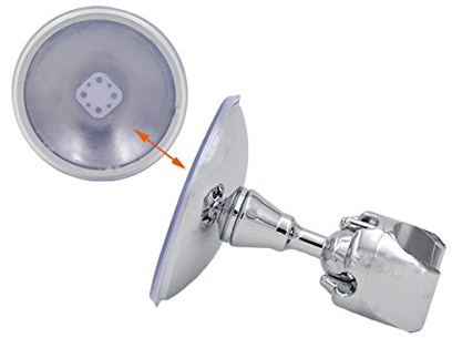 Pommeau de à ventouse réglable pour salle de bain