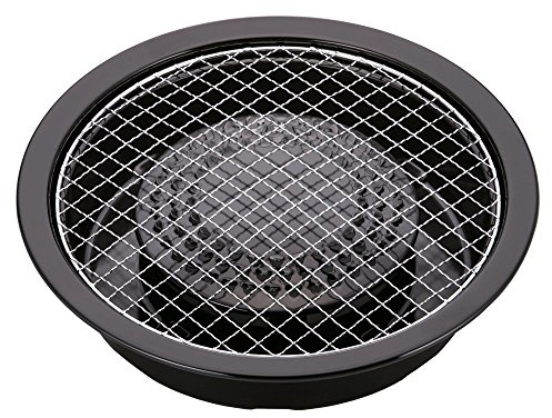 Iwatani Korean Cookware Aburi Stove Top Grill Pan, Black, (CB-P-AM3)
