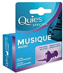 Quies Spezifischer Musik-Gehörschutz, 1 Paar