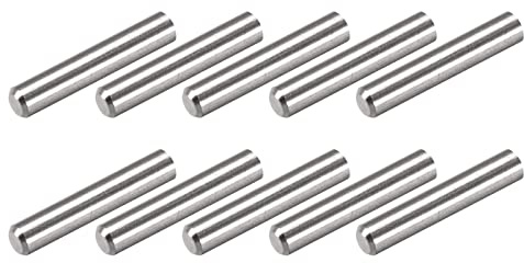 METALLIXITY 25 Stück Spannstifte 3 x 16 mm 304 Edelstahl Regalstützen | Stiftbefestigungselemente, für Metallgeräte Möbelinstallation Industrie Heimwerker