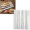Molde para Hornear Pan Francés, Antiadherente, Multiranuras, Ondas, Pan Francés, Baguette, Bandeja para Hornear, Herramienta de Cocina (3 Ranuras) (Cuatro Ranuras)