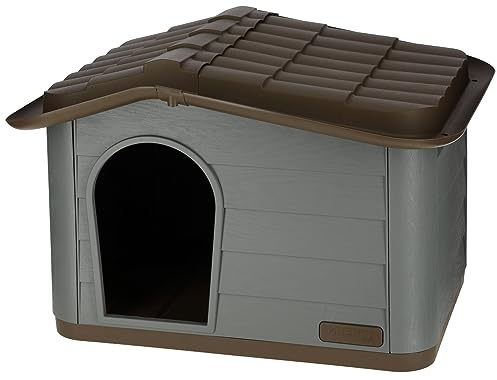 Maison pour chat - KERBL - PAOLA Eco XL - 75 x 59 x 55 cm - Intérieur/extérieur