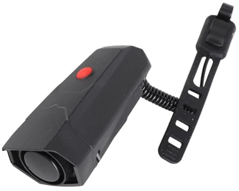 FLEXMAN Elektrische Fahrradklingel, 110 Db, wasserdichte Elektronische Lenkerringklingel, Batteriebetriebener Lauter Sound, Fahrradhupe für Elektroroller, Rennradfahren