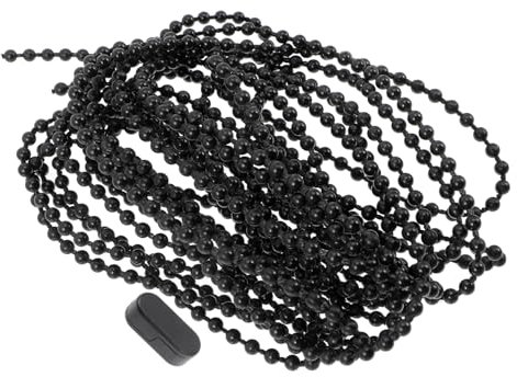 RORPOIR 5sets Roller Blind Beads Chain Hanging Curtain for Diy Bead Connector for Blinds Long
