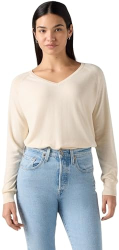 Levi's Mujer Suéter de Cuello de Pico Petal