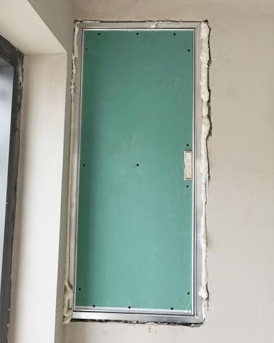 Trockenbau-Zugangsplatte mit Griff, überstreichbare Wandzugstür für versteckte Sanitärinstallationen, Unterputz-Inspektionstür