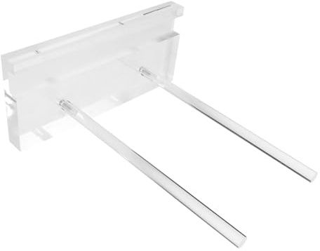 Ciieeo Acrylic Book Stand Menu Stand Easel Display Holder for Cd Artwork Album Recipe Holder Kitchen Counter Dining Table