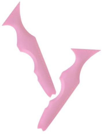 NOLITOY 2 Stück Teiliges Silikon Eyeliner Schablonen Wiederverwendbar Hautfreundlich und Langlebig Präzise Augen make up hilfe für Einfaches Auftragen von Lidschatten und Wasserfestem
