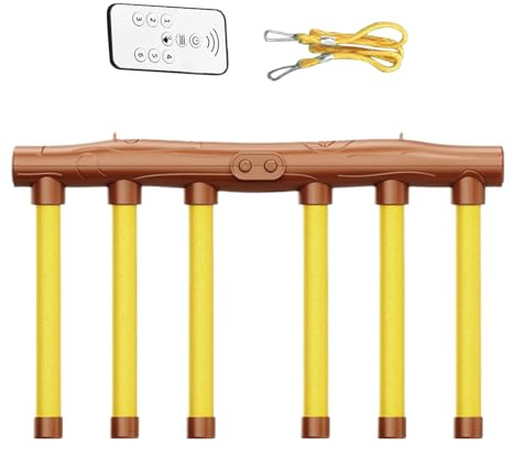 Gioco Del Bastone Cadente,Attrezzatura Veloce Con Velocità Regolabile | Gioco Con Telecomando Per Catturare Bastoncini E Allenare La Reazione | Per Bambini All Aperto Coordinazione E Riflessi Da 3 Ann