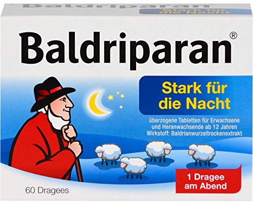 BALDRIPARAN Stark für die Nacht überzogene Tab. 60 St